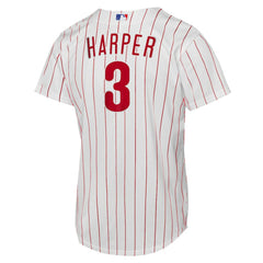MLB Bryce Harper Philadelphia Phillies Nike Youth Home Replica Player Jersey - White