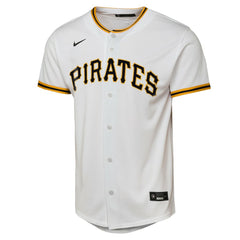 Paul Skenes Pittsburgh Pirates Nike Youth Home Replica Player Jersey - White Jerseys