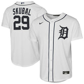 MLB Tarik Skubal Detroit Tigers Nike Youth Home Replica Player Jersey - White