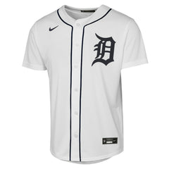 MLB Tarik Skubal Detroit Tigers Nike Youth Home Replica Player Jersey - White