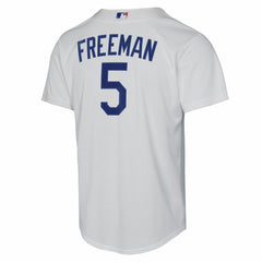 MLB Freddie Freeman Los Angeles Dodgers Nike Youth Home Replica Player Jersey - White