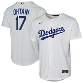 MLB Shohei Ohtani Los Angeles Dodgers Nike Youth Home Replica Player Jersey - White