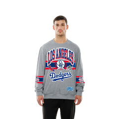 Los Angeles Dodgers New Era Sport Classics Sweatshirt - Gray Sweatshirts