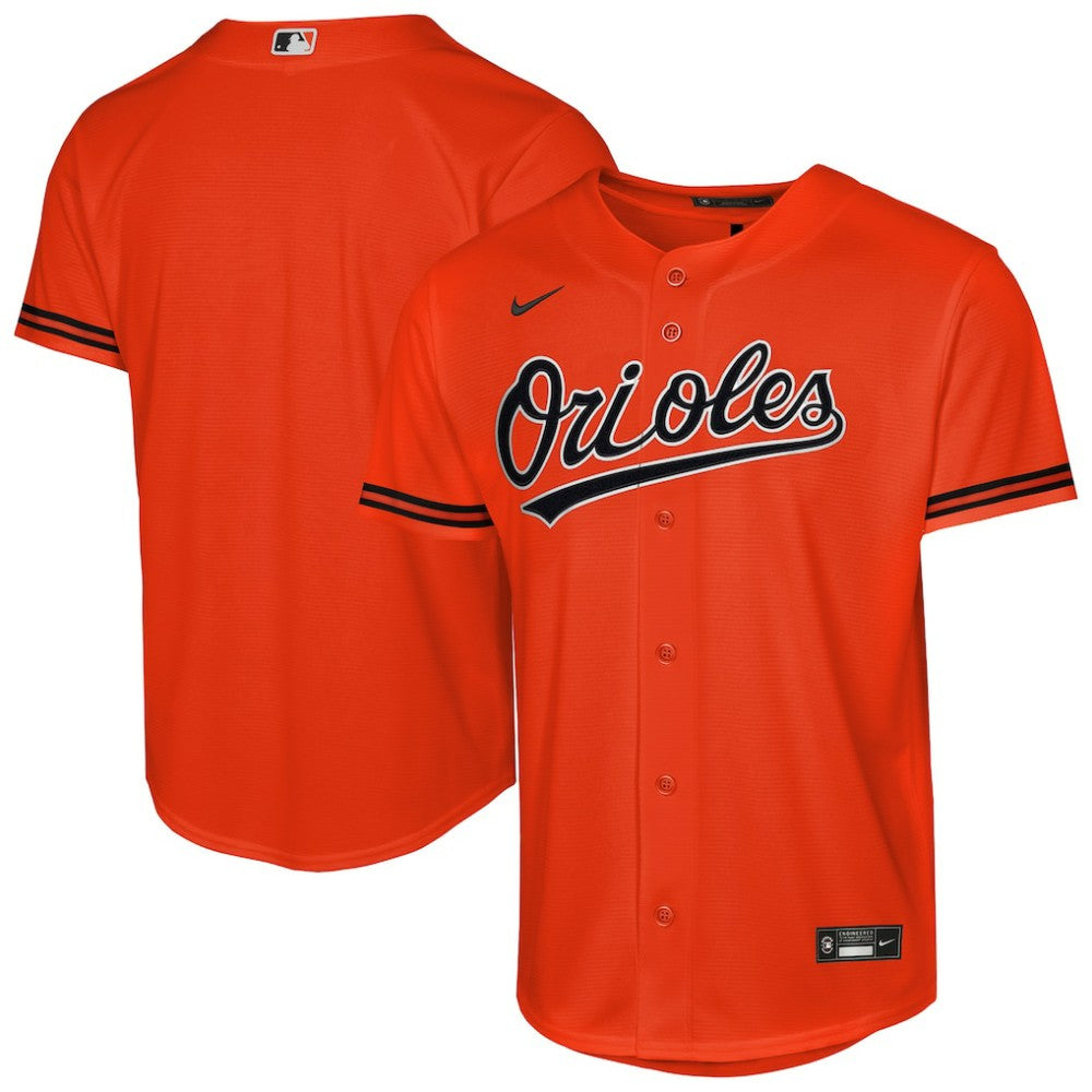 MLB Baltimore Orioles Nike Youth Alternate 2 Replica Jersey - Orange