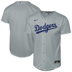 MLB Los Angeles Dodgers Nike Youth Alternate Replica Jersey - Gray