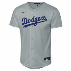 MLB Los Angeles Dodgers Nike Youth Alternate Replica Jersey - Gray
