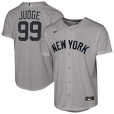 MLB Aaron Judge New York Yankees Nike Youth Road Replica Jersey - Gray