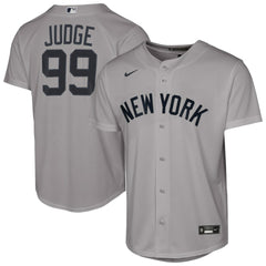 MLB Aaron Judge New York Yankees Nike Youth Road Replica Jersey - Gray