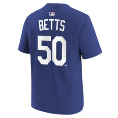Mookie Betts Los Angeles Dodgers Nike Youth Name & Number T-Shirt - Royal T-shirts