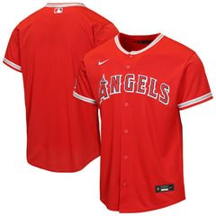 MLB Los Angeles Angels Nike Youth Alternate Stadium Jersey - Red