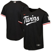 MLB Minnesota Twins Nike Youth Alternate 2 Stadium Jersey - Black
