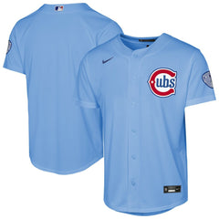 MLB Chicago Cubs Nike Youth Alternate 2 Stadium Jersey - Light Blue