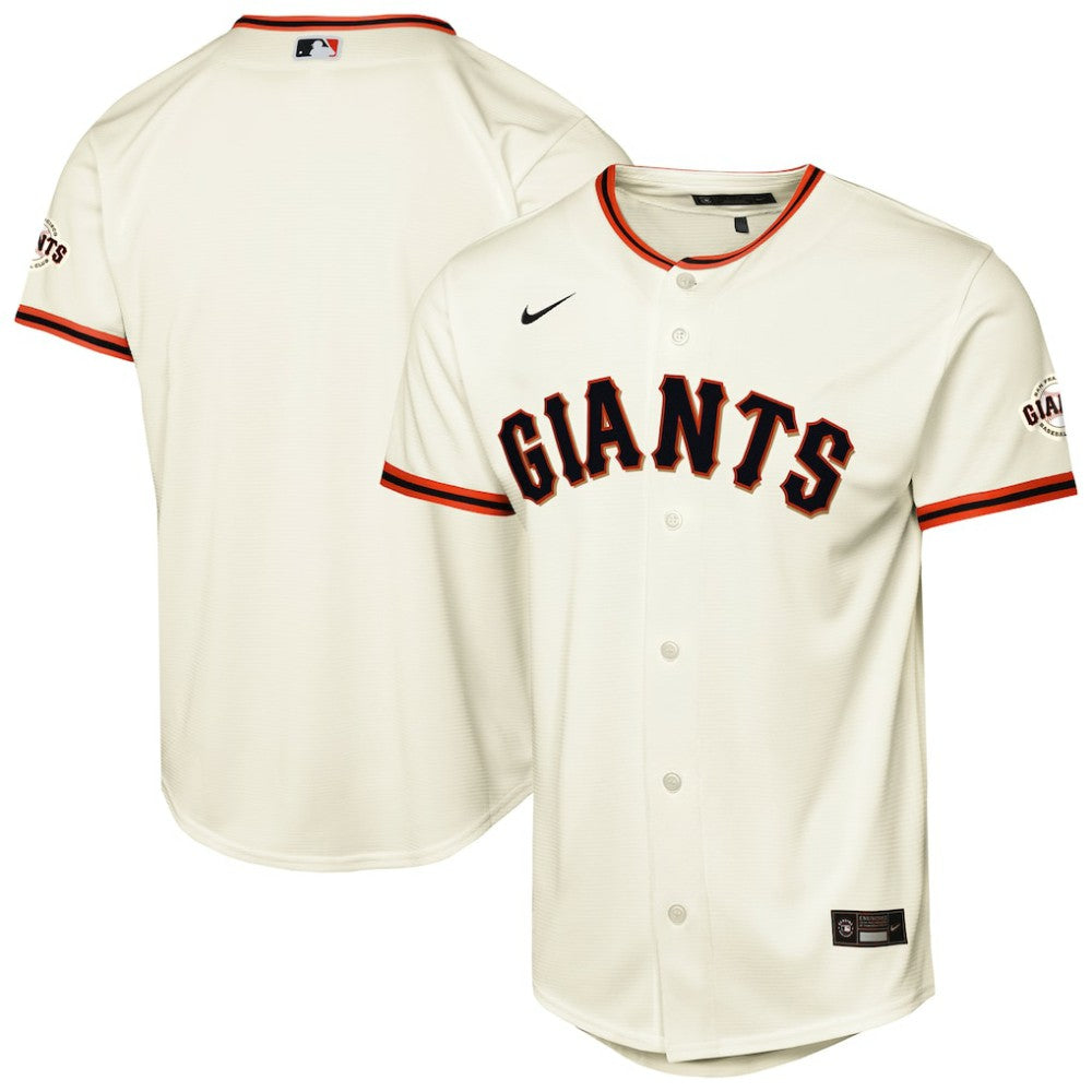 MLB San Francisco Giants Nike Youth Home Stadium Jersey - Cream