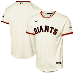 MLB San Francisco Giants Nike Youth Home Stadium Jersey - Cream