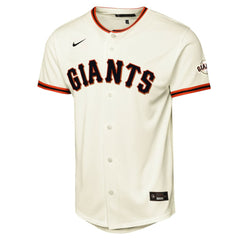 MLB San Francisco Giants Nike Youth Home Stadium Jersey - Cream