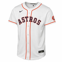 MLB Houston Astros Nike Youth Home Stadium Jersey - White