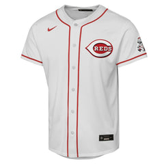 MLB Cincinnati Reds Nike Youth Home Stadium Jersey - White