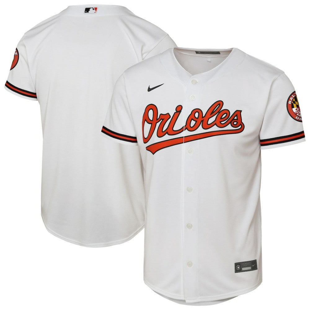 Baltimore Orioles Nike Youth Home Stadium Jersey - White Jerseys