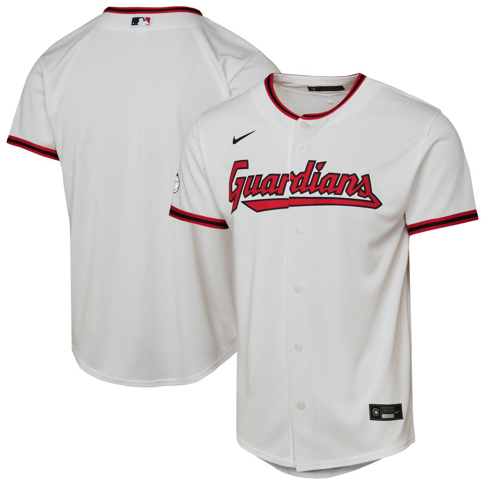 MLB Cleveland Guardians Nike Youth Home Stadium Jersey - White
