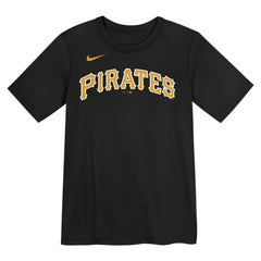 Paul Skenes Pittsburgh Pirates Nike Preschool Name & Number T-Shirt - Black T-shirts