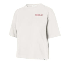 Buffalo Bills '47 Women's Love Letter Reed City T-Shirt Cream