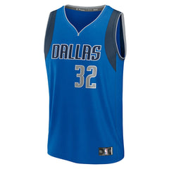 NBA Cooper Flagg Dallas Mavericks Youth 2025 NBA Draft First Round Pick Fast Break Replica Jersey sale - Icon Editi- Blue