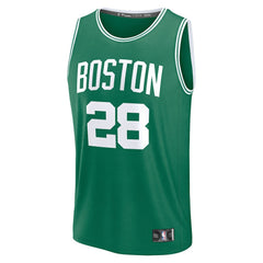 NBA Hugo Gonzalez Boston Celtics 2025 NBA Draft First Round Pick Fast Break Replica Jersey - Icon Edition - Kelly Green