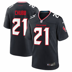NFL Nick Chubb Houston Texans Team Game Jersey - Navy