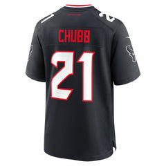 NFL Nick Chubb Houston Texans Team Game Jersey - Navy