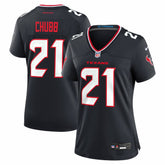 NFL Nick Chubb Houston Texans Women's Team Game Jersey - Navy