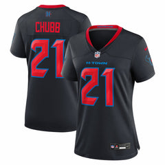 NFL Nick Chubb Houston Texans Women's Game Jersey - Navy
