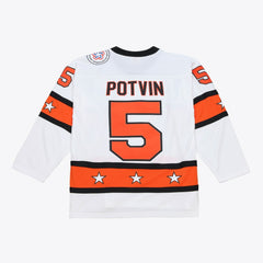 NHL Denis Potvin Mitchell & Ness 1976 NHL All-Star Game Power Play Jersey - White