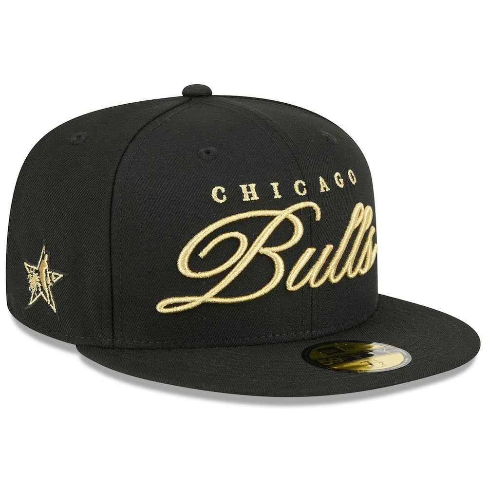 Chicago Bulls 2026 NBA All-Star Game Script 59FIFTY Fitted Hat Black