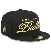 Chicago Bulls 2026 NBA All-Star Game Script 59FIFTY Fitted Hat Black