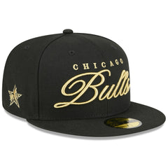 Chicago Bulls 2026 NBA All-Star Game Script 59FIFTY Fitted Hat Black