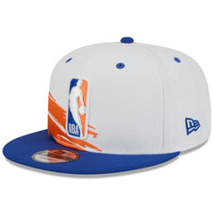 New York Knicks 2026 NBA All-Star Game Brushstroke 9FIFTY Snapback Hat White/Blue