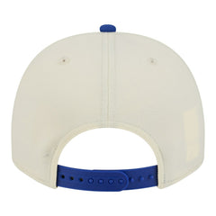 Golden State Warriors Stretched 2-Tone A-Frame 9FIFTY Adjustable Hat Cream/Royal