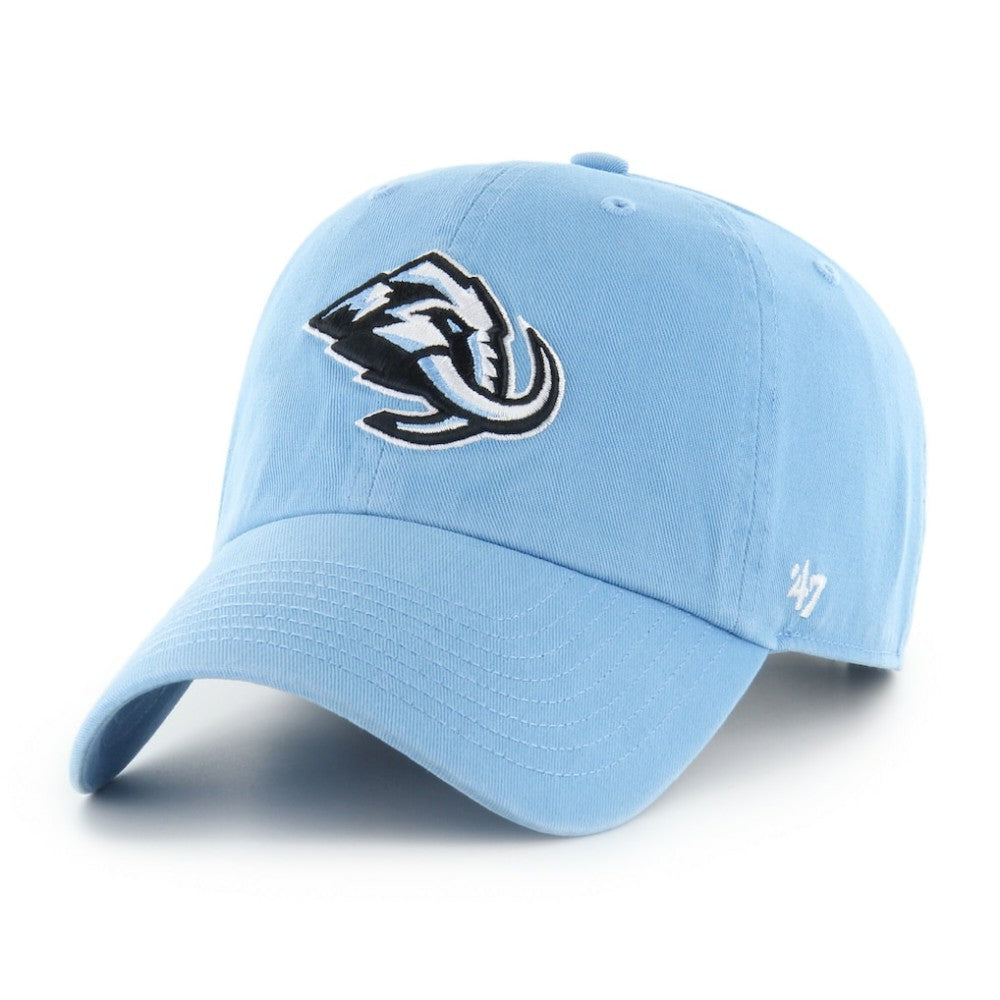 NHL Utah Mammoth '47 Logo Clean Up Adjustable Hat - Light Blue