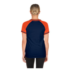 Houston Astros New Era Women's Gameday V-Neck T-Shirt - Navy T-shirts