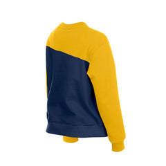 Milwaukee Brewers New Era Women's Gameday Fleece Sweatshirt - Navy/Gold Sweatshirts