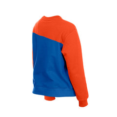 New York Mets New Era Women's Gameday Fleece Sweatshirt - Royal/Orange Sweatshirts