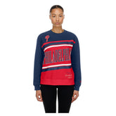 Philadelphia Phillies New Era Women's Gameday Fleece Sweatshirt - Red/Navy Sweatshirts