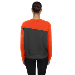 San Francisco Giants New Era Women's Gameday Fleece Sweatshirt - Gray/Orange Sweatshirts