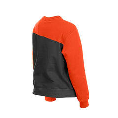 Baltimore Orioles New Era Women's Gameday Fleece Sweatshirt - Gray/Orange Sweatshirts