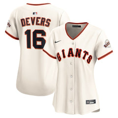 MLB Rafael Devers San Francisco Giants Nike Women's Home Limited Player Jersey - Cream