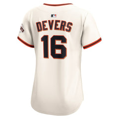MLB Rafael Devers San Francisco Giants Nike Women's Home Limited Player Jersey - Cream