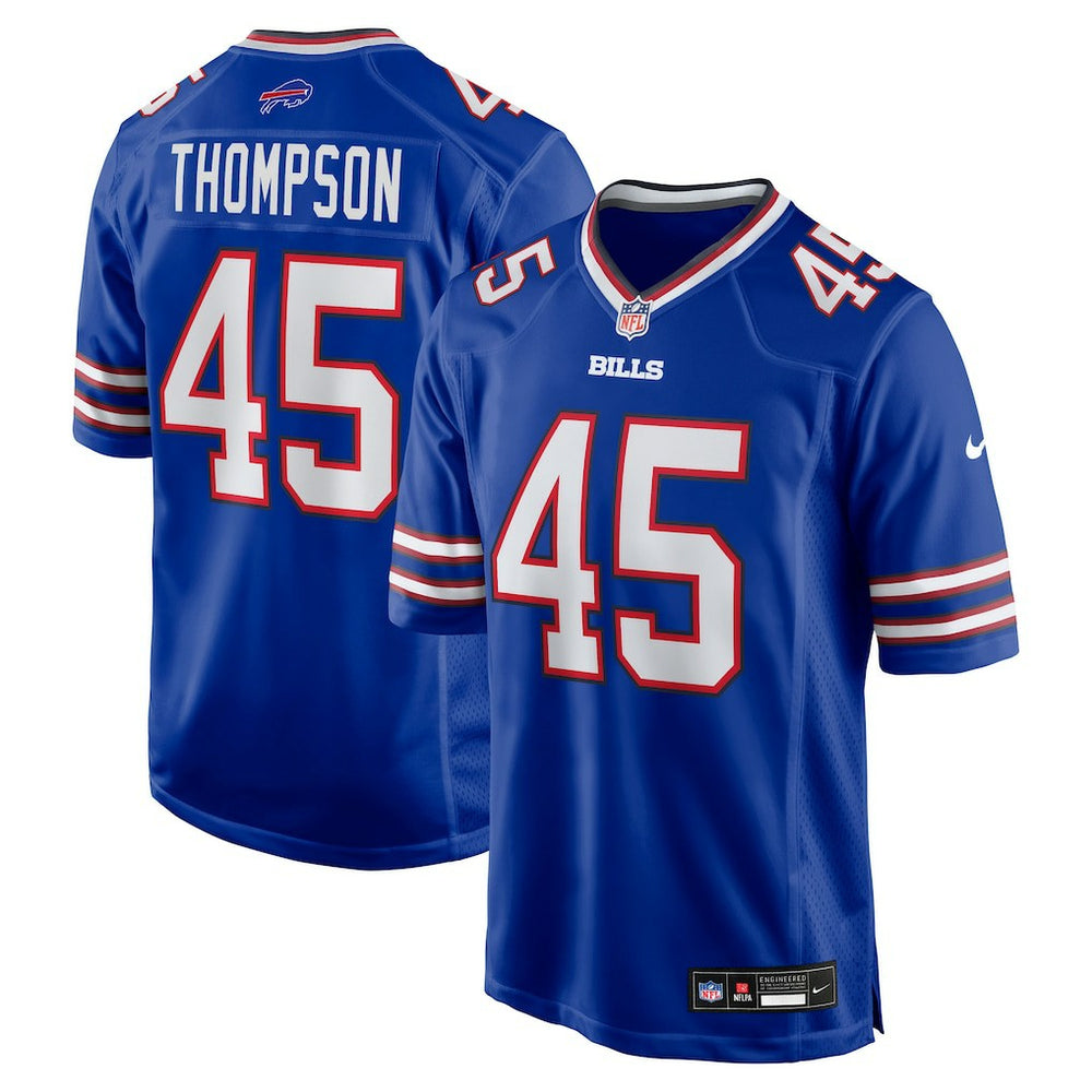 NFL Shaq Thompson Buffalo Bills Team Game Jersey - Royal