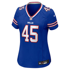 NFL Shaq Thompson Buffalo Bills Women's Team Game Jersey - Royal
