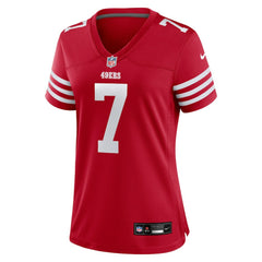 NFL Thomas Morstead San Francisco 49ers Women's Team Game Jersey - Scarlet