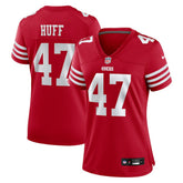 NFL Bryce Huff San Francisco 49ers Women's Team Game Jersey - Scarlet